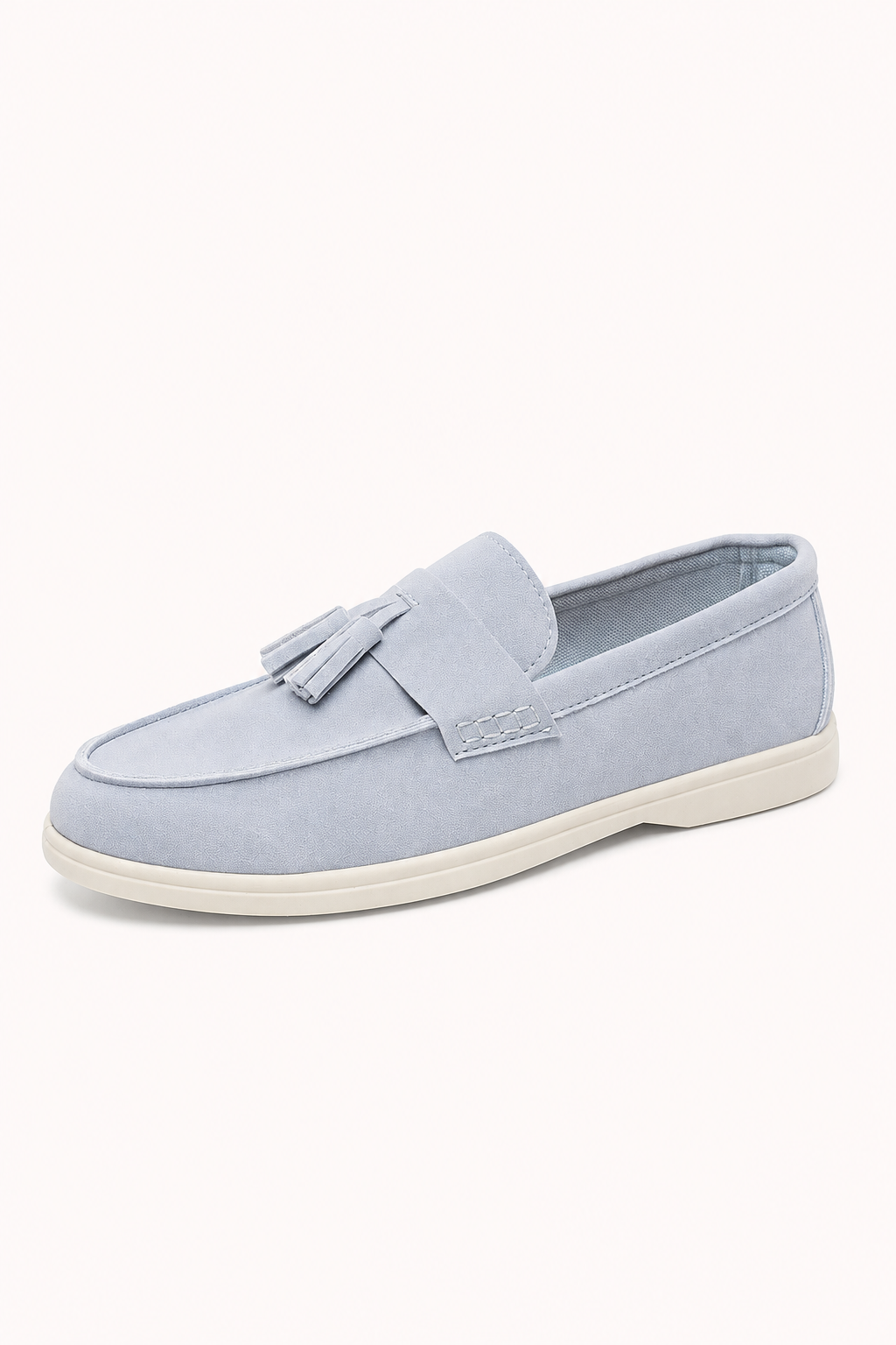 Mocassins décontractés pour homme avec pompons et semelle contrastée - Jannik