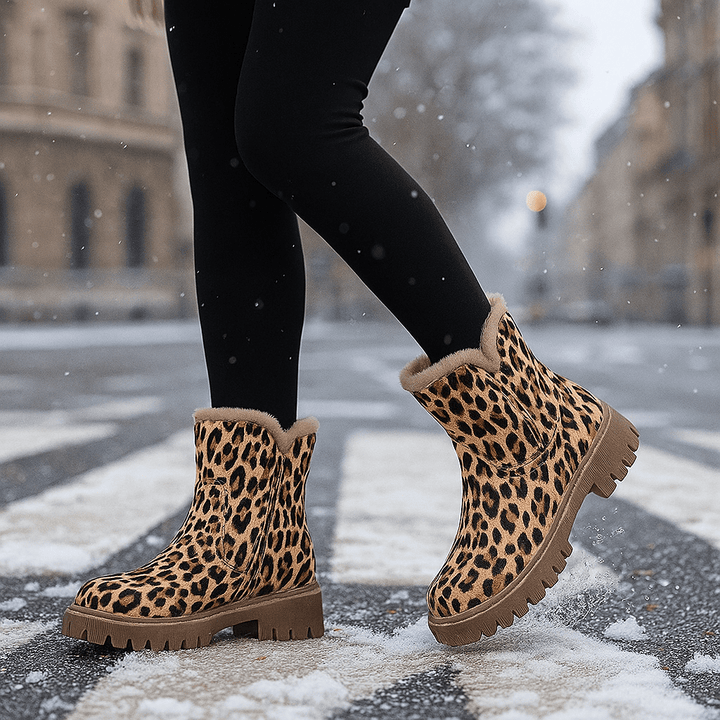 Bottines pour femmes avec effet imprimé - Irvane