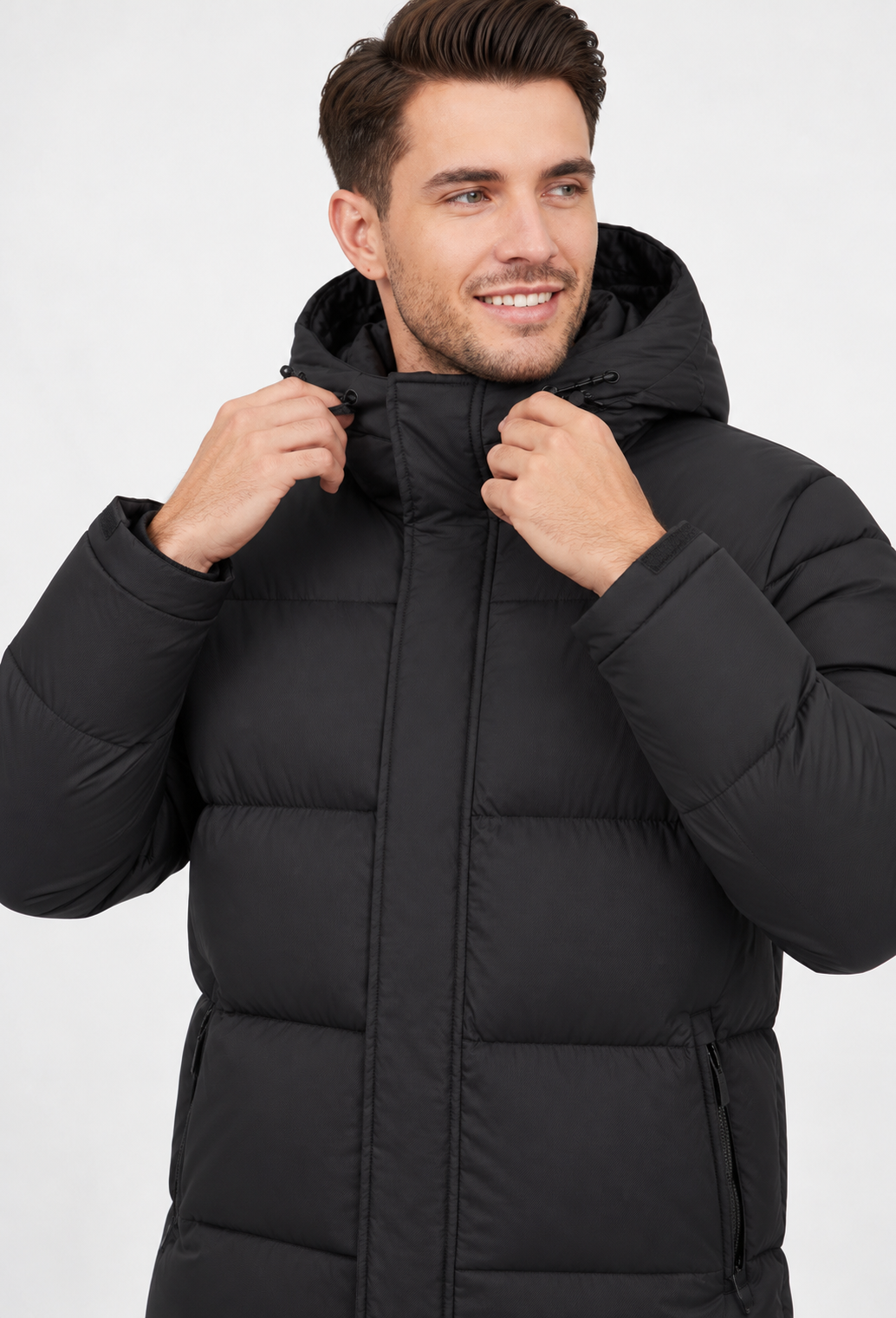 Parka homme matelassée d&
