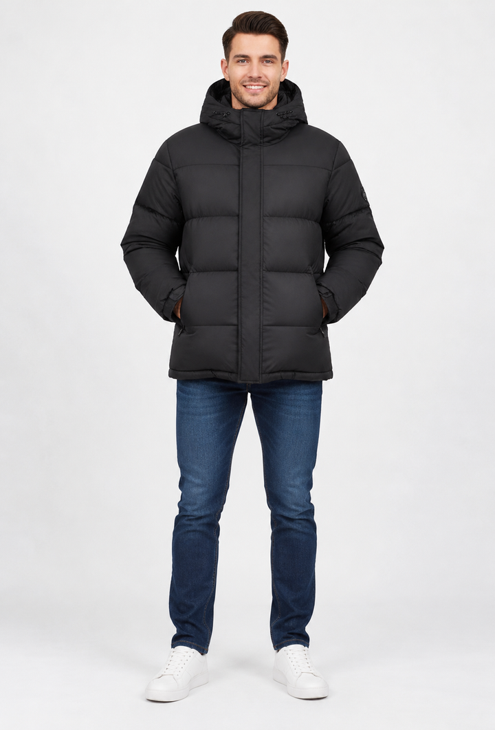 Parka homme matelassée d&