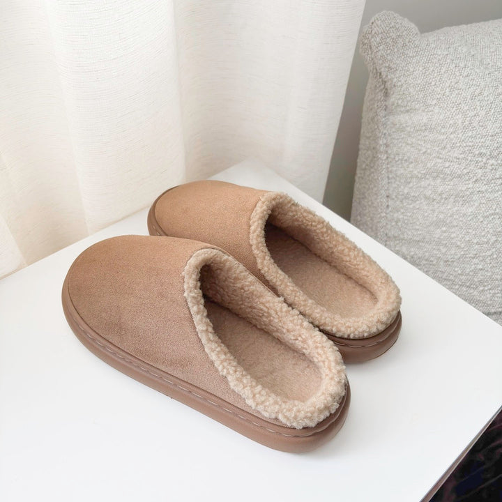 Chaussons en tissu pour femmes avec doublure en polaire - Yrsa