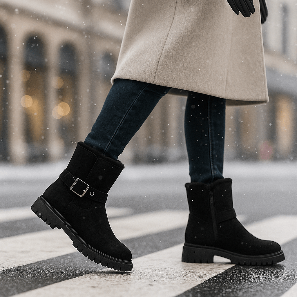 Bottines d'hiver avec boucle latérale - Loraine