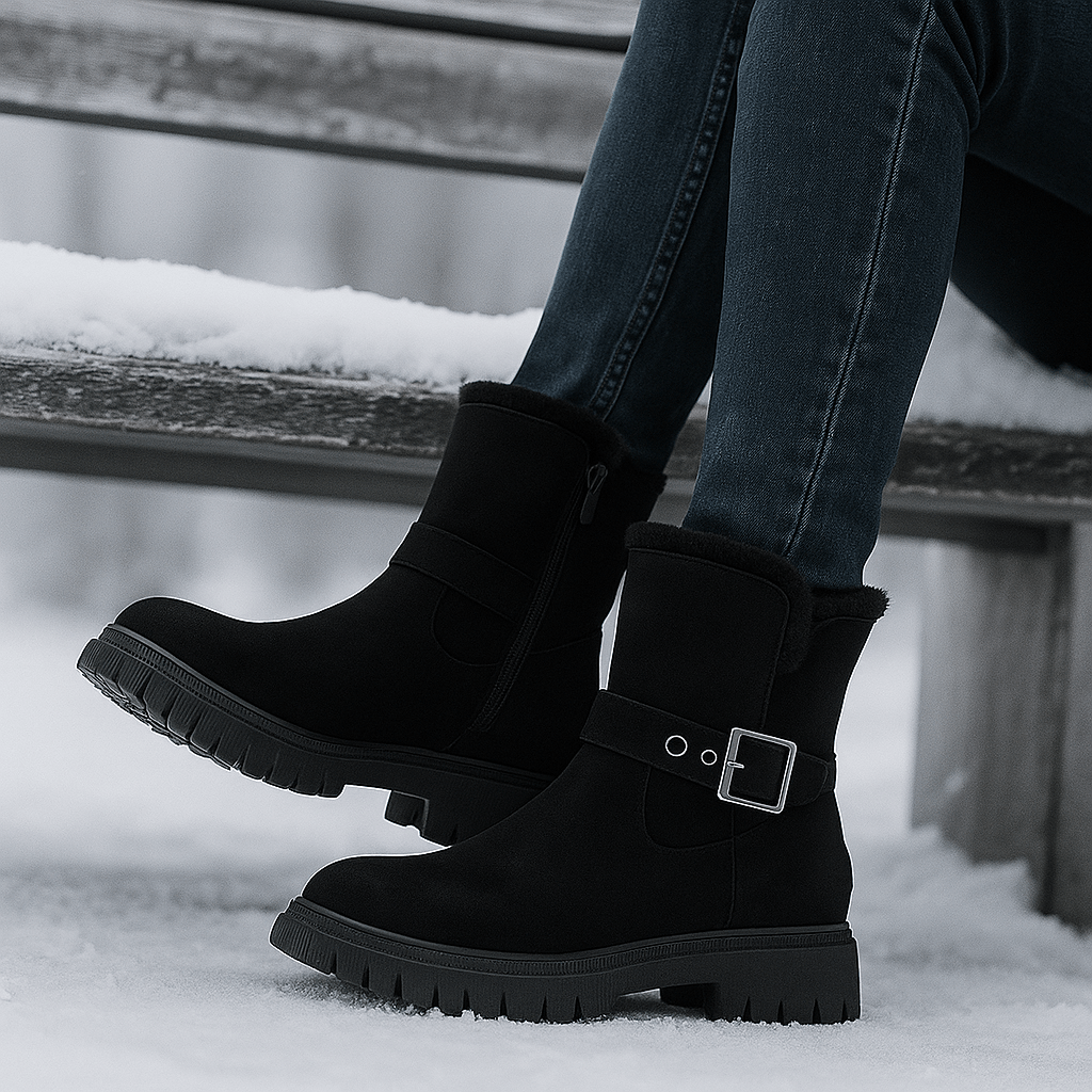 Bottines d'hiver avec boucle latérale - Loraine