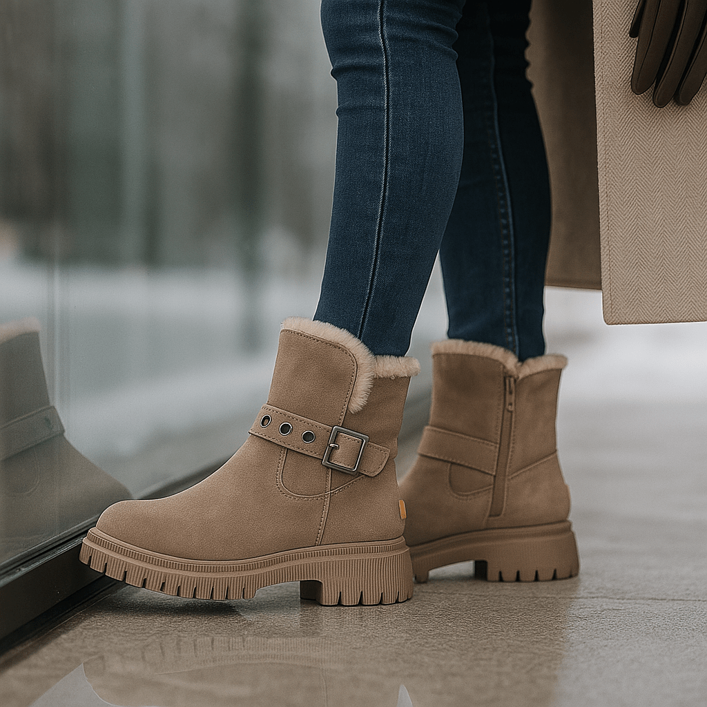 Bottines d'hiver avec boucle latérale - Loraine