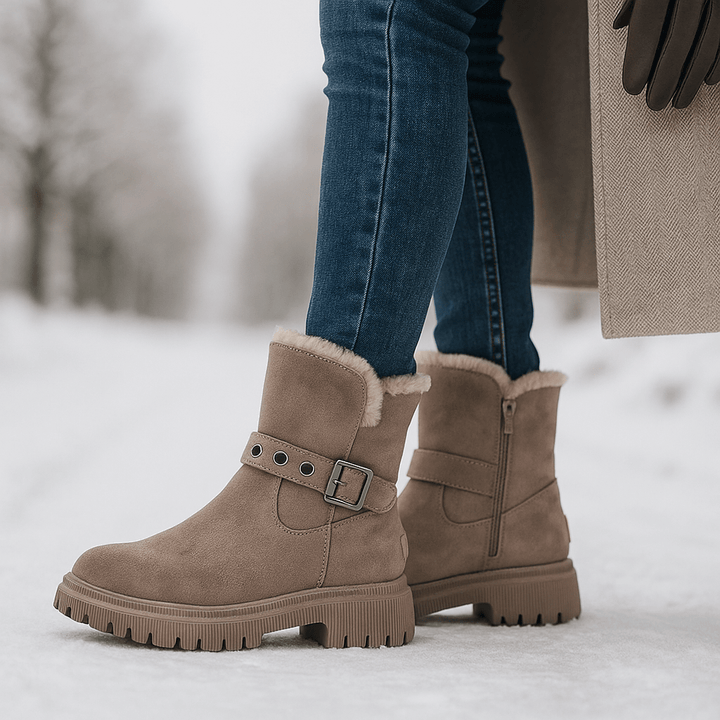 Bottines d'hiver avec boucle latérale - Loraine