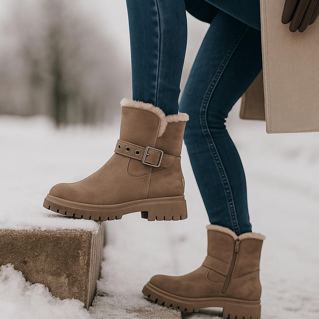 Bottines d'hiver avec boucle latérale - Loraine