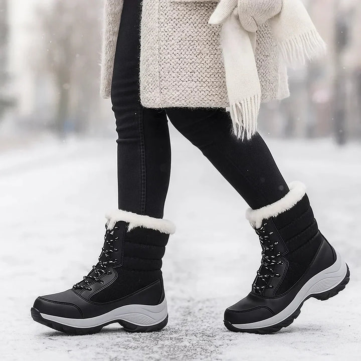 Bottes pour femmes à semelles épaisses - Rinhoa