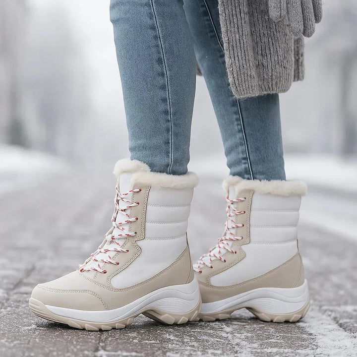 Bottes pour femmes à semelles épaisses - Rinhoa