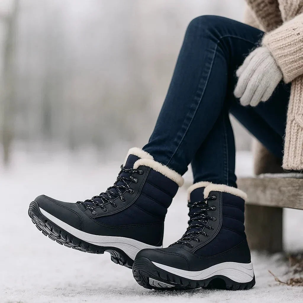 Bottes pour femmes à semelles épaisses - Rinhoa