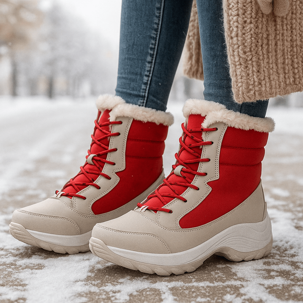 Bottes pour femmes à semelles épaisses - Rinhoa