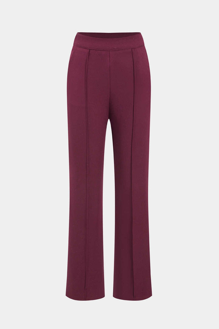 Costume deux pièces pour femme : blazer avec ceinture et pantalon droit - Camilla