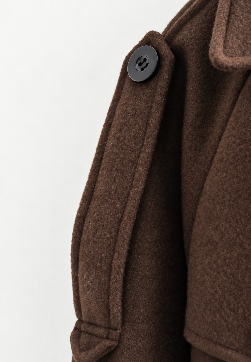 Trench court pour femme avec ceinture et double boutonnage - Élise