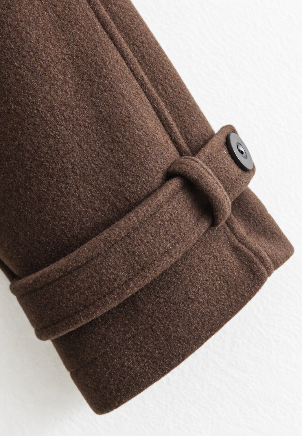 Trench court pour femme avec ceinture et double boutonnage - Élise