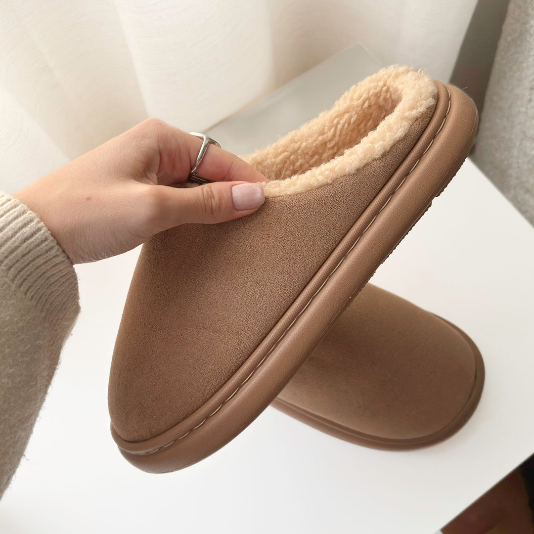 Chaussons en tissu pour femmes avec doublure en polaire - Yrsa