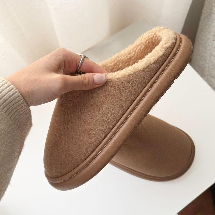 Chaussons en tissu pour femmes avec doublure en polaire - Yrsa