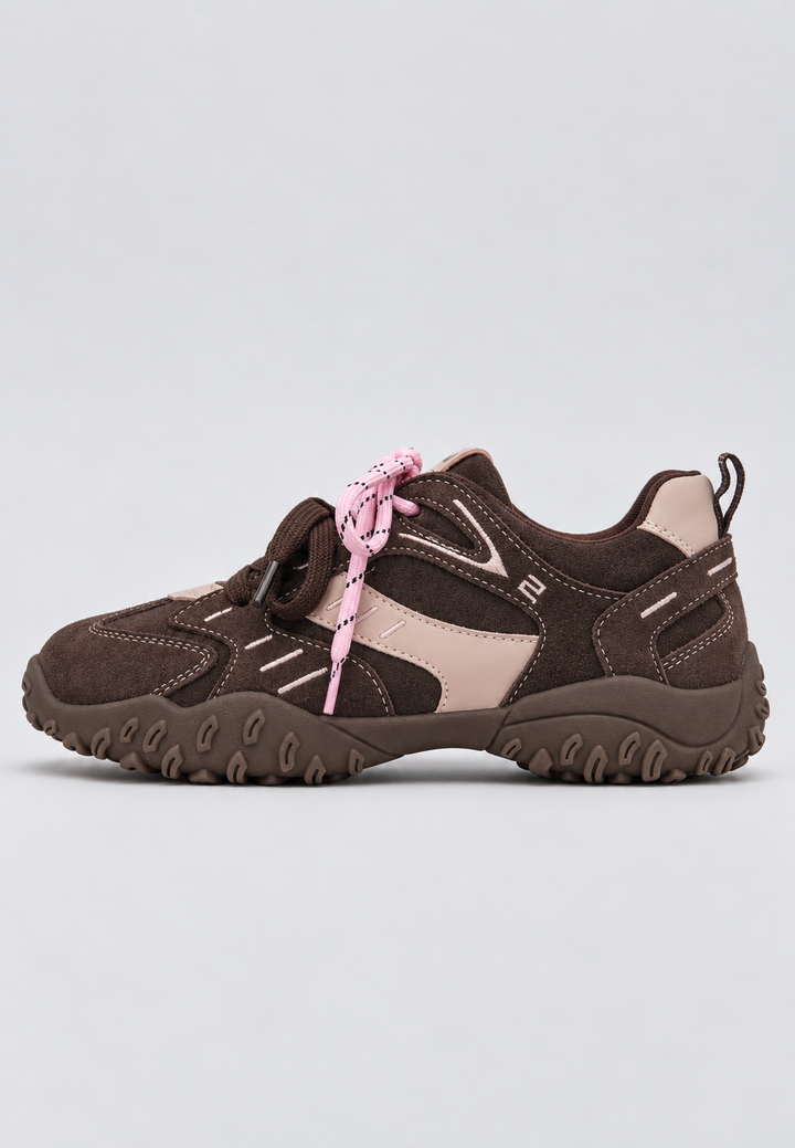 Baskets femme à plusieurs éléments avec semelle épaisse - Brina